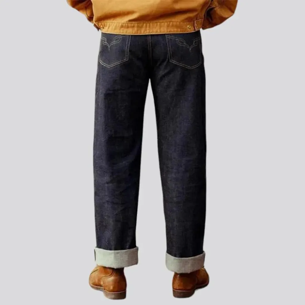 14oz selvedge jeans
 for men