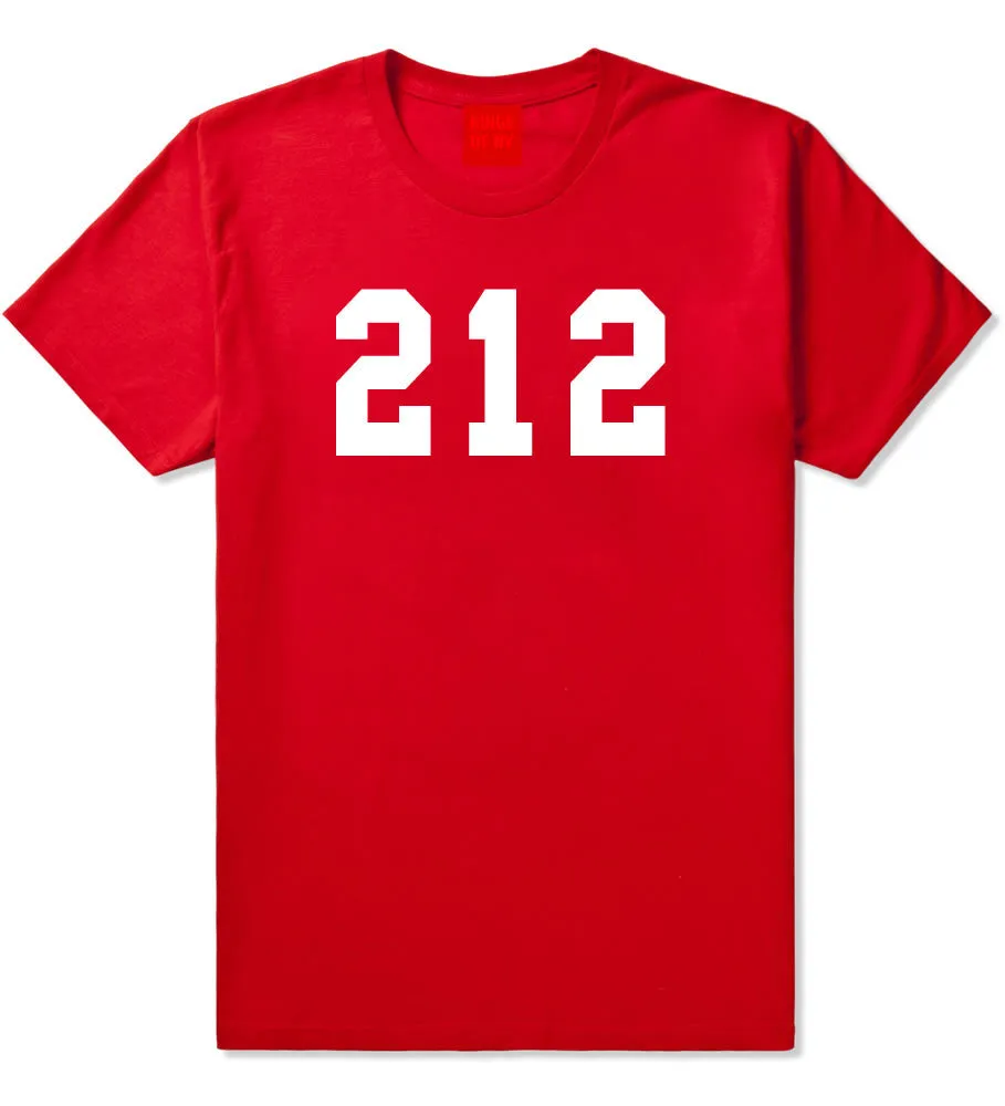 212 New York Area Code Boys Kids T-Shirt