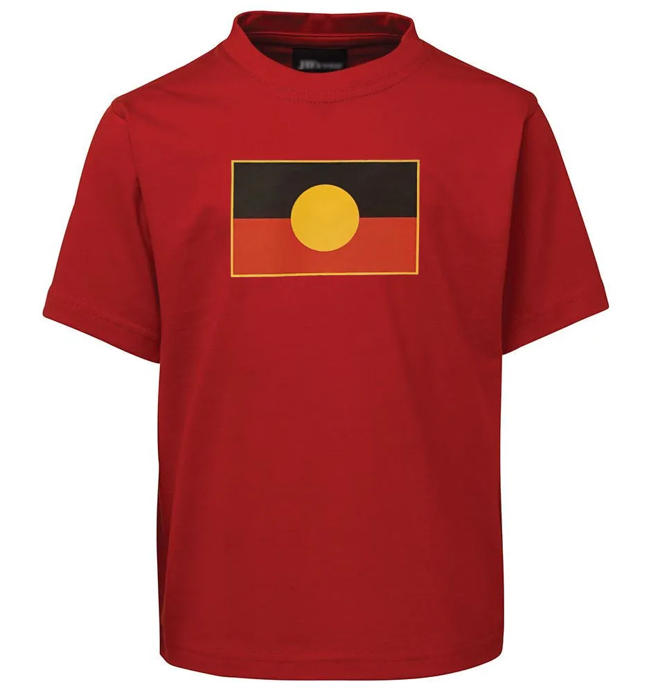 Aboriginal Flag Childrens T-Shirt (Colour Choices Available)