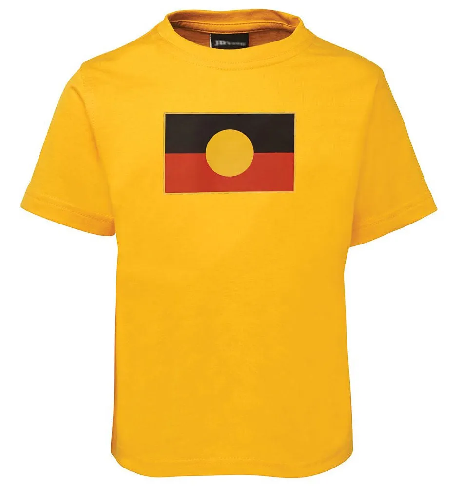 Aboriginal Flag Childrens T-Shirt (Colour Choices Available)