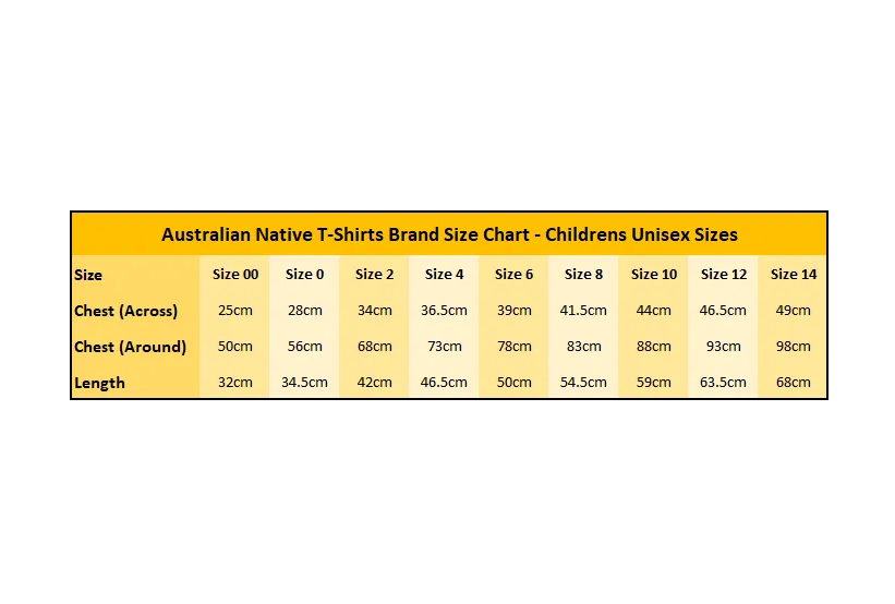 Aboriginal Flag Childrens T-Shirt (Colour Choices Available)