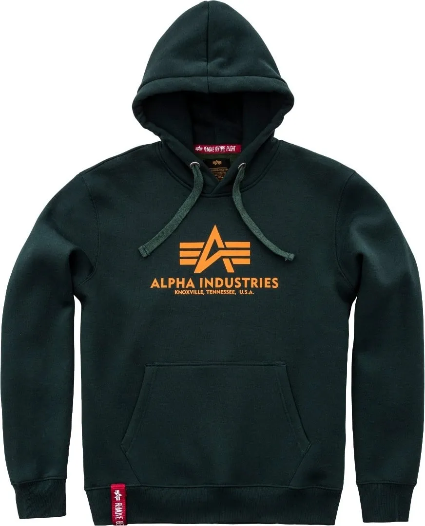 Alpha Industries Basic sweatshirt for men, dark green