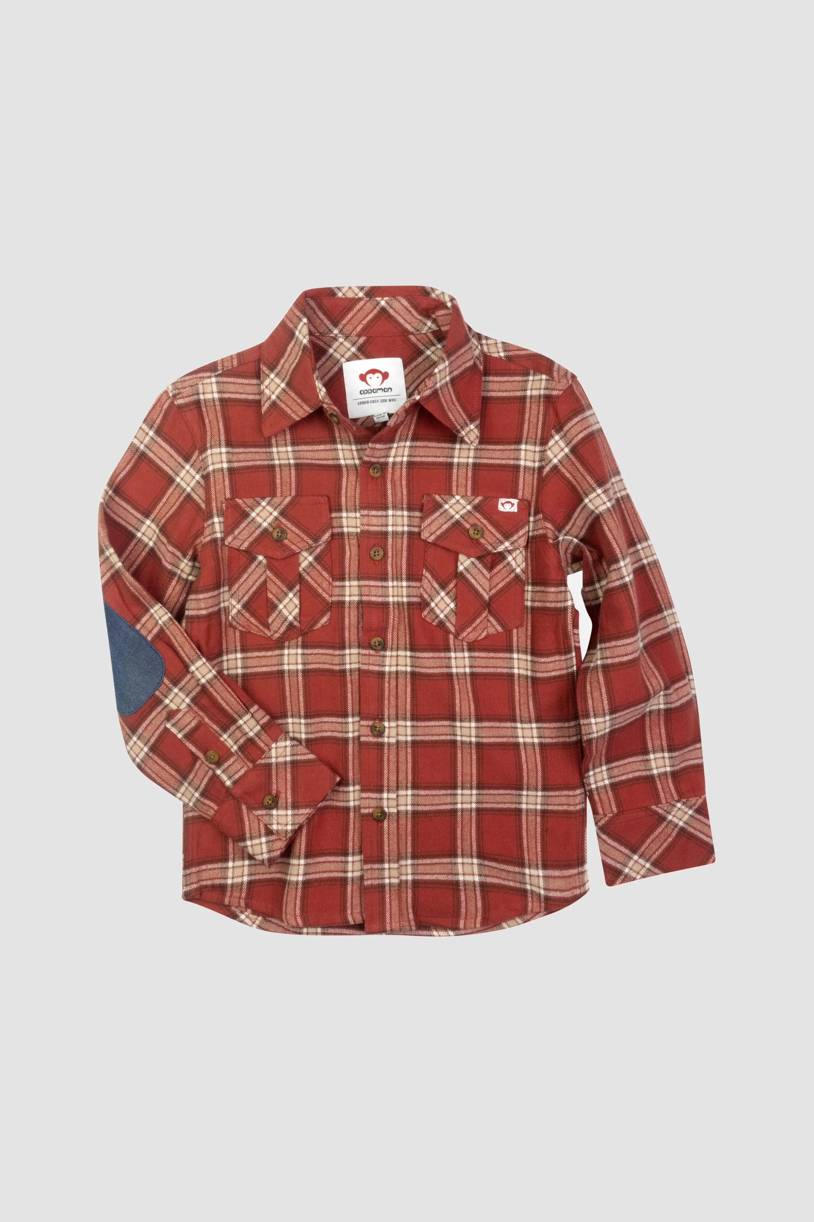 APP Boys Flannel Shirt Bossa Nova Plaid