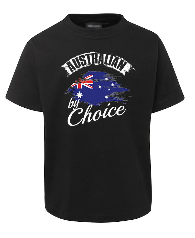 Australian by Choice Childrens Citizenship T-Shirt (Various Colours)