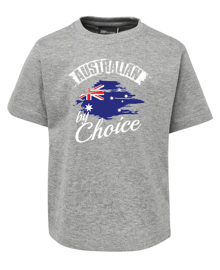 Australian by Choice Childrens Citizenship T-Shirt (Various Colours)