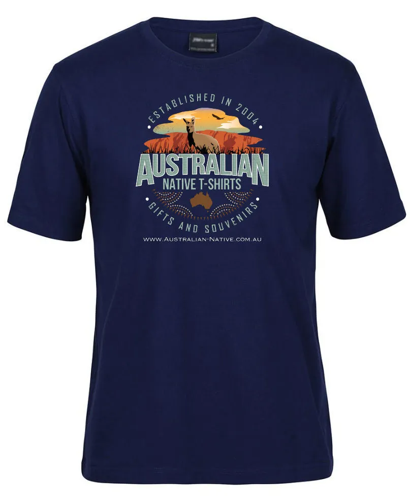 Australian Native T-Shirts Retro Logo Adults T-Shirt (Various Colours)