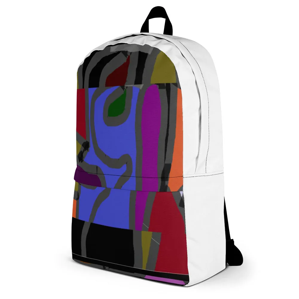 Backpack designed by c. acid