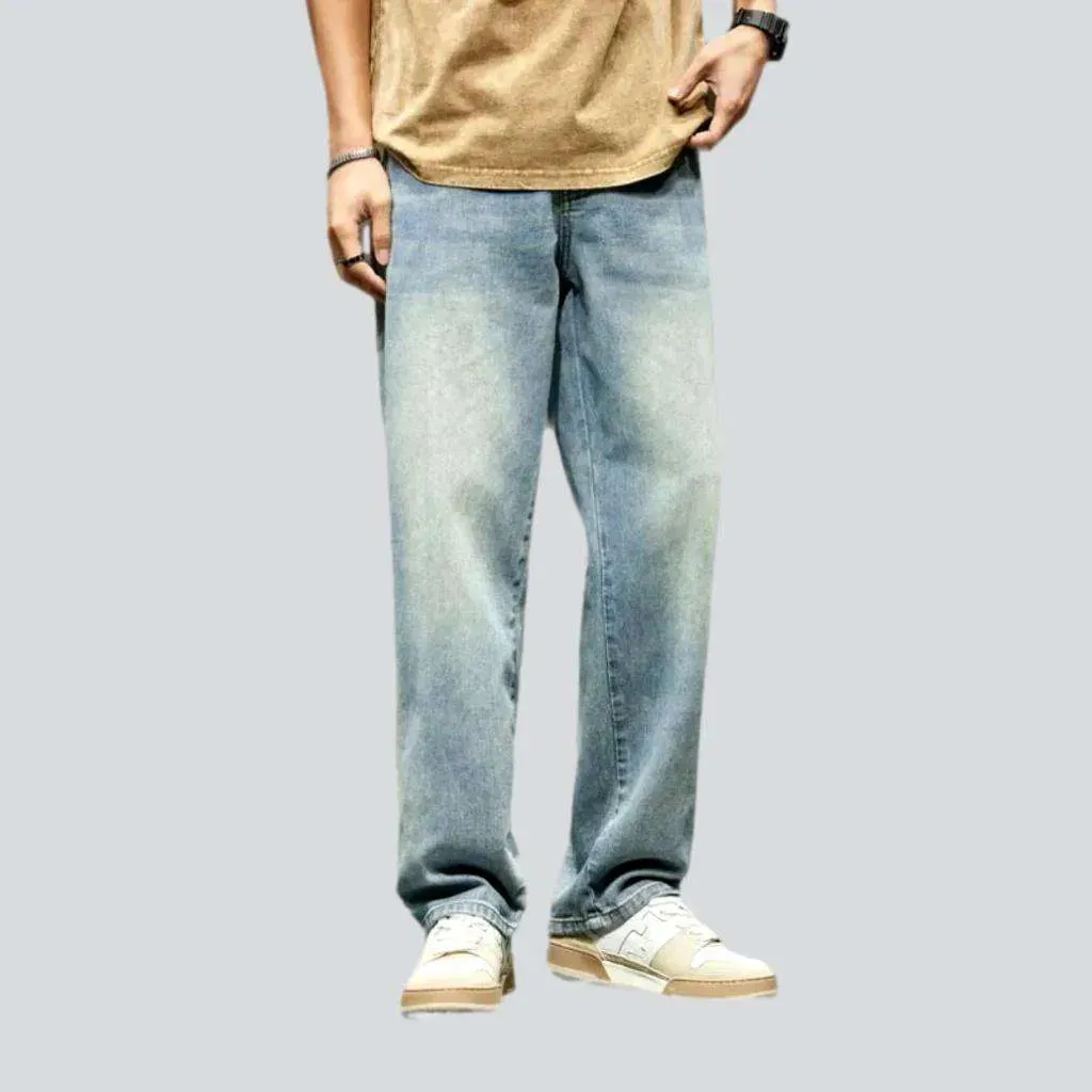 Baggy street jeans
 for men