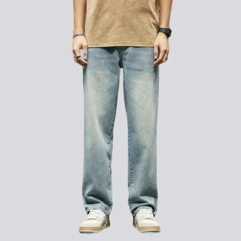 Baggy street jeans
 for men