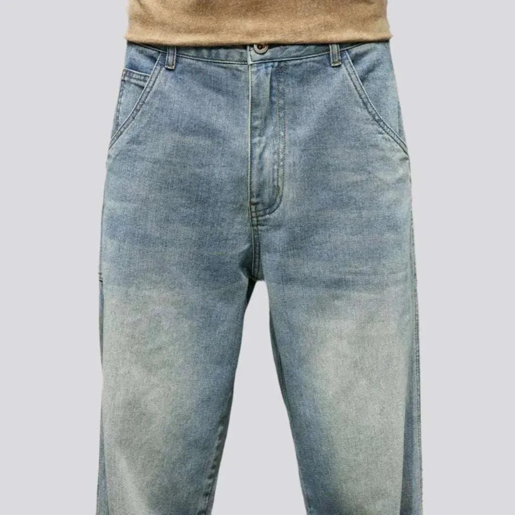 Baggy street jeans
 for men