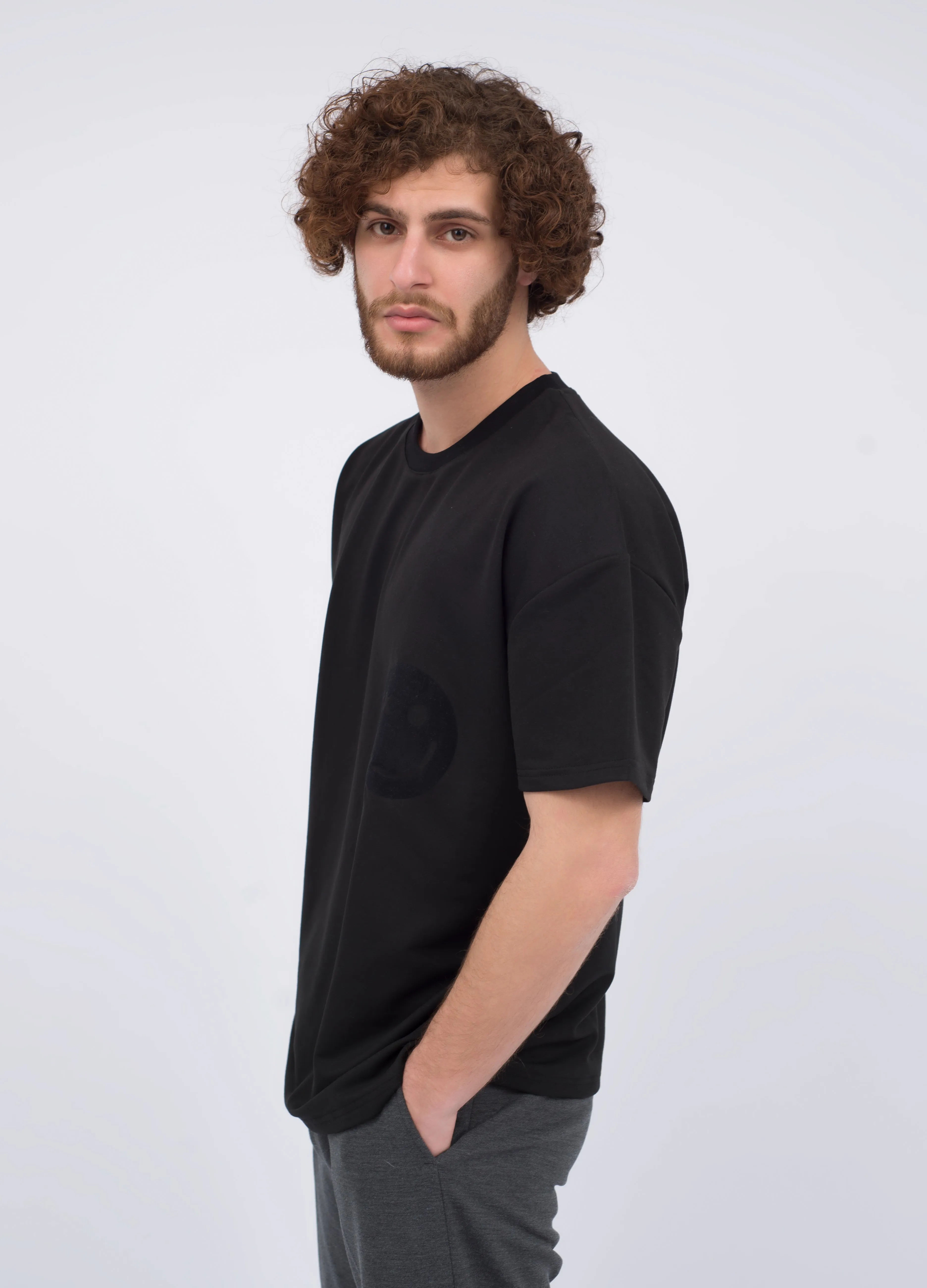 Black Oversized T-shirt