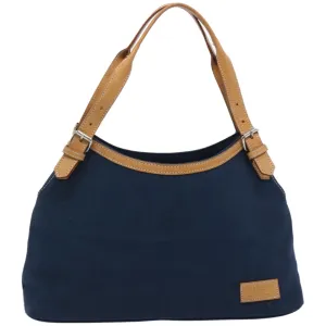 BURBERRY Blue Label Tote Bag Canvas Navy  ti1535