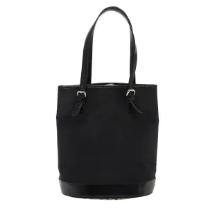 BURBERRYSs Nova Check Blue Label Tote Bag Nylon Beige Black  hk1462