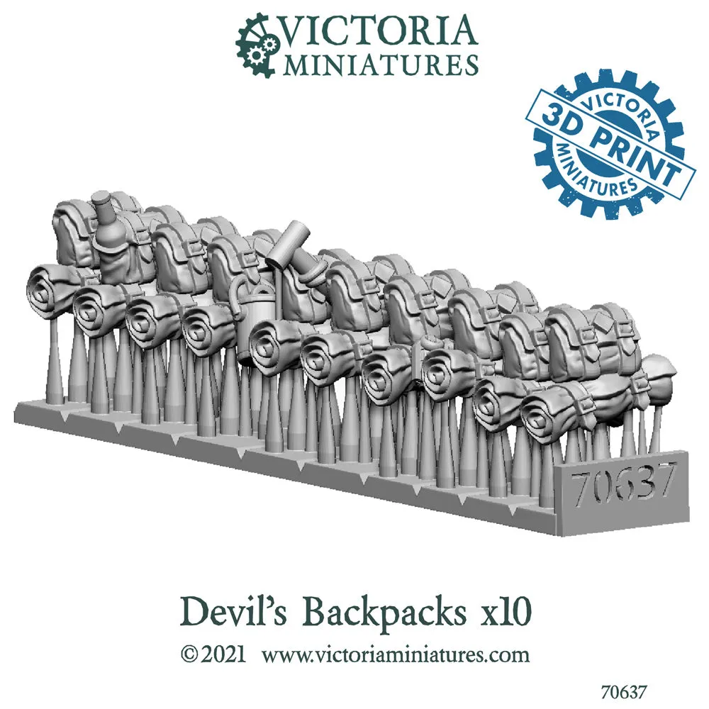 Devil's Bush Backpacks x10