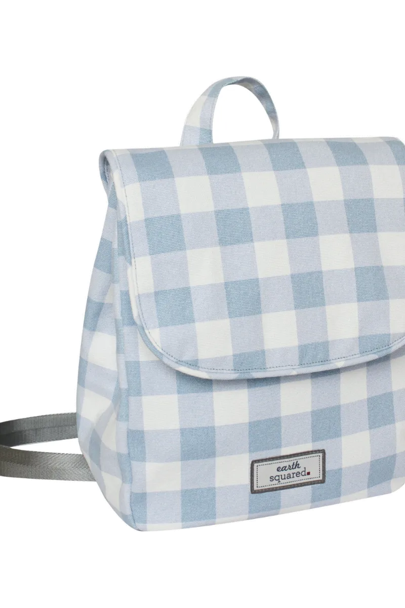 Earth Squared Spring Gingham Backpack