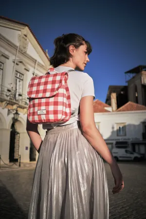 Earth Squared Spring Gingham Backpack