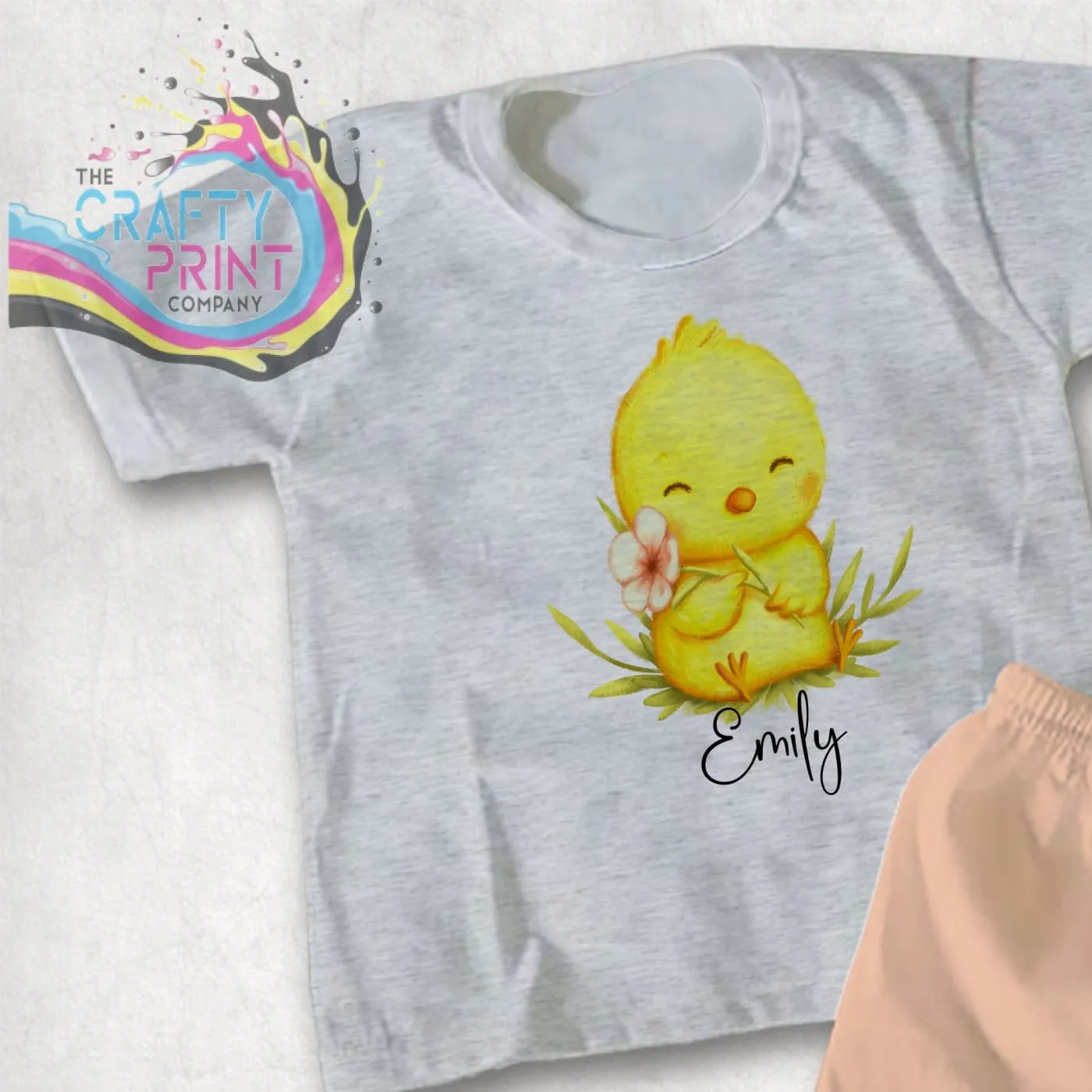 Easter Chick Personalised T-shirt