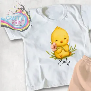 Easter Chick Personalised T-shirt