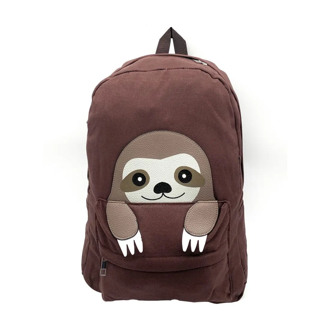 Empire Cove Canvas School Backpack Peeking Fox Dog Cat Sloth Shark Book Bag