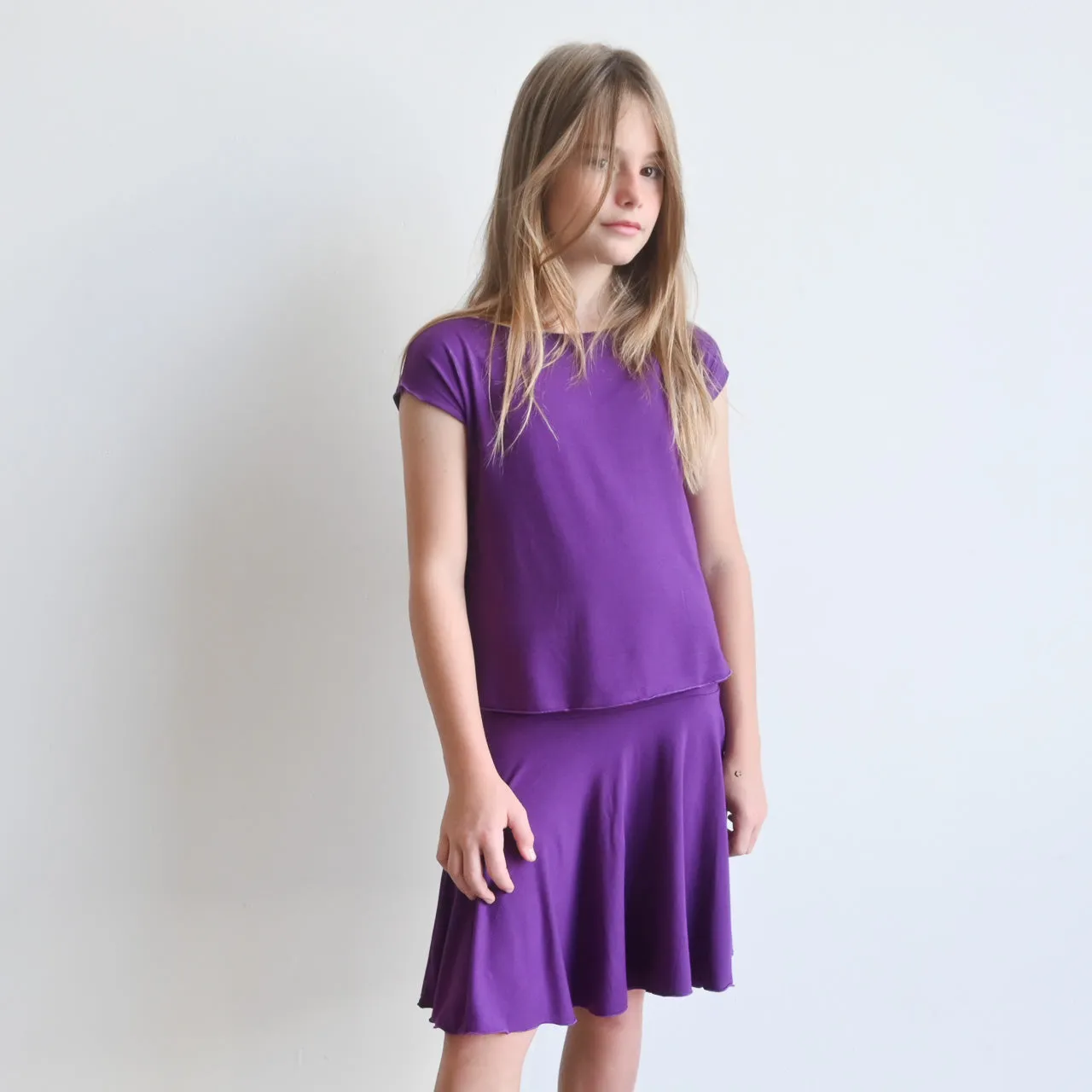 Girl's Ballet Skirt - 4 years to Tween by KOBOMO Bamboo