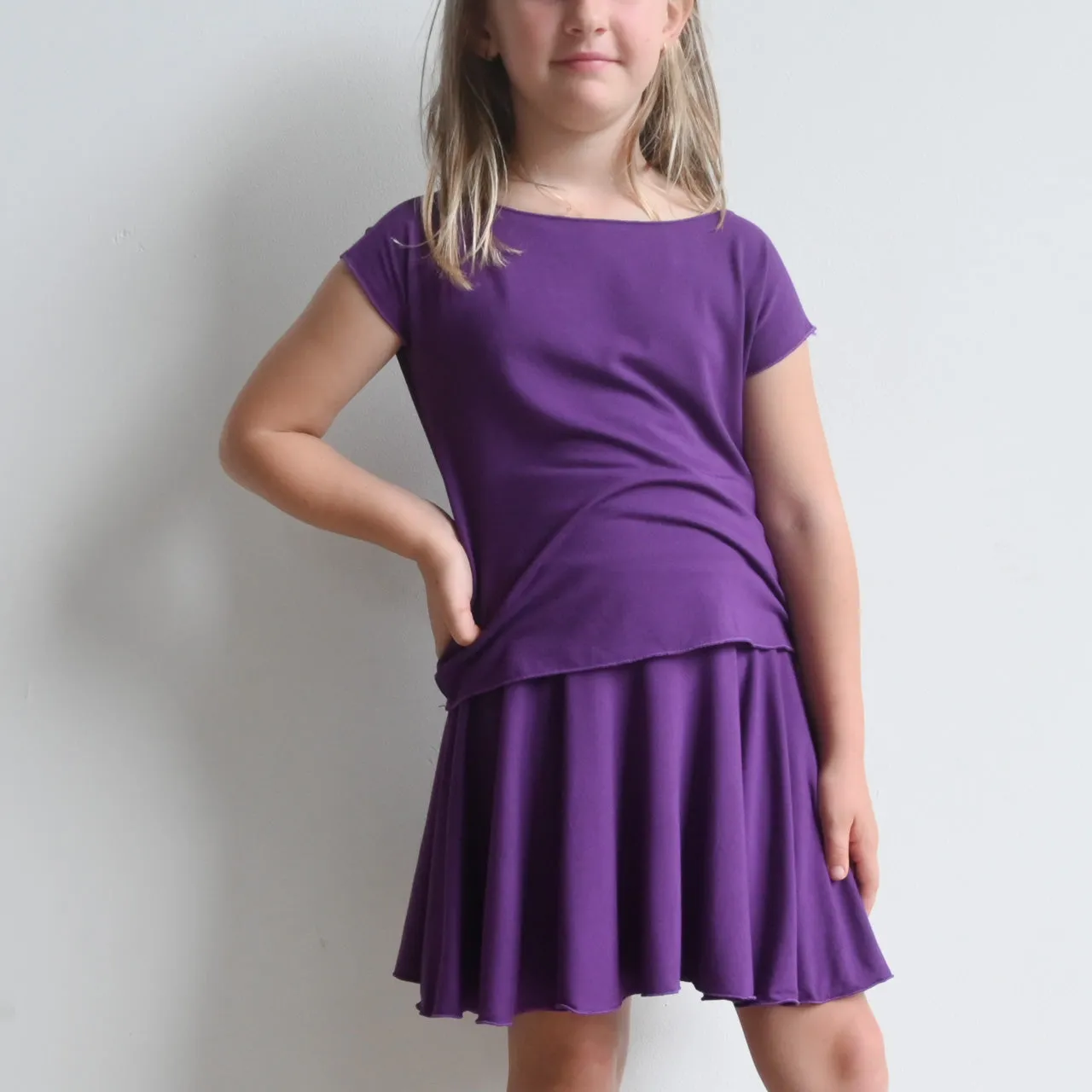 Girl's Ballet Skirt - 4 years to Tween by KOBOMO Bamboo