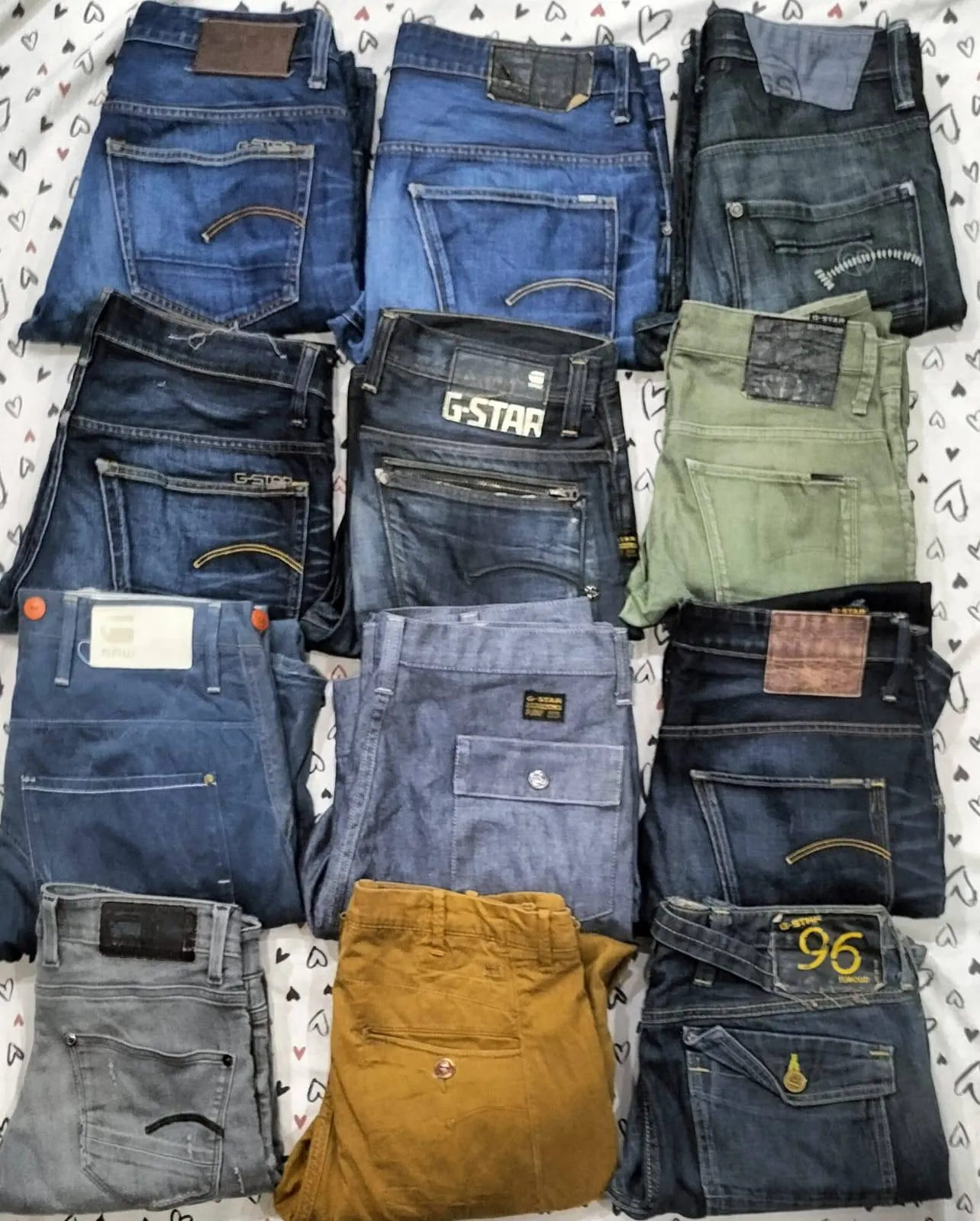 HD Premium G Star Jeans - 50 Pcs