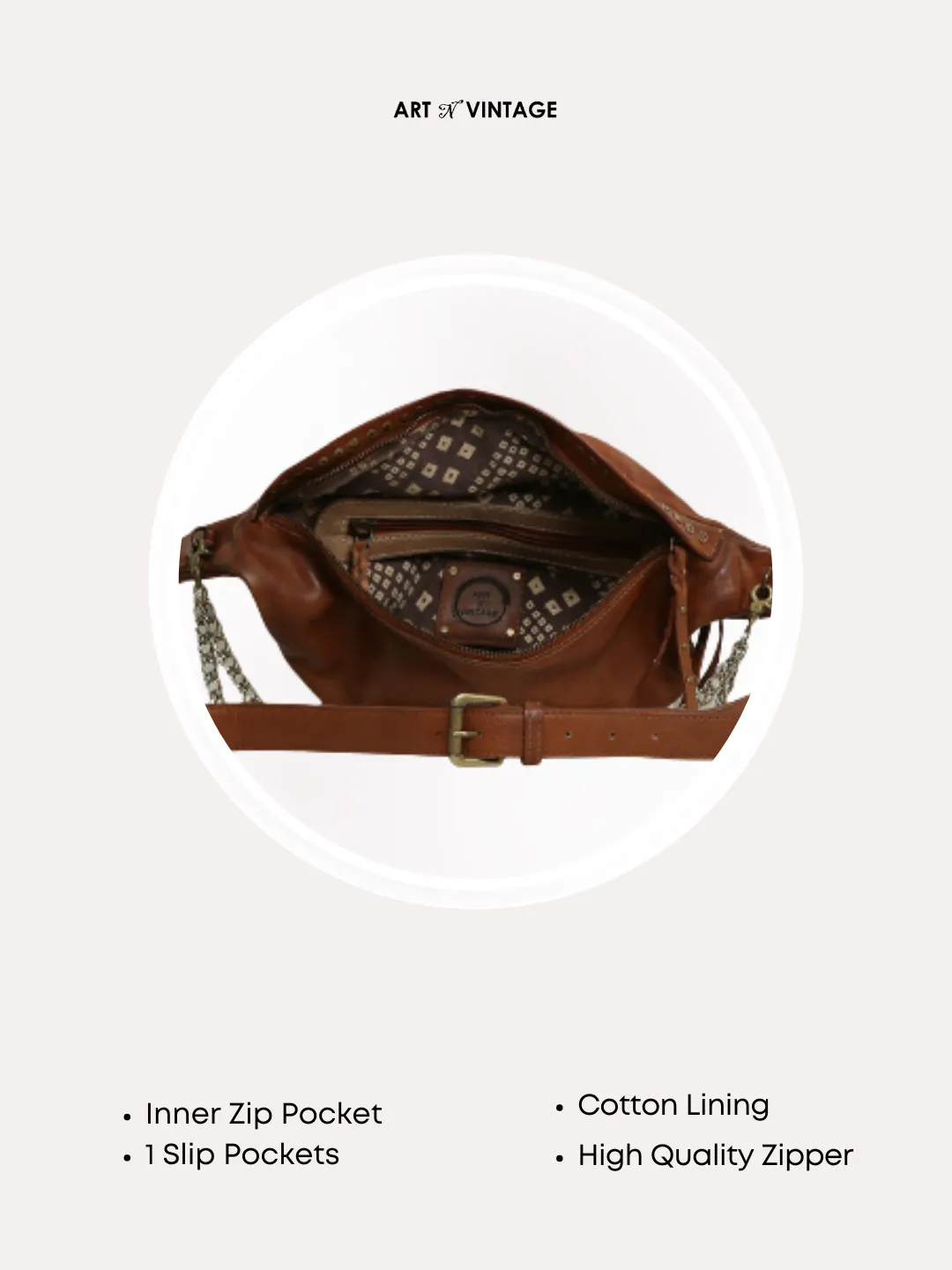 Horizon: Chunky Biker Waist Belt Bag