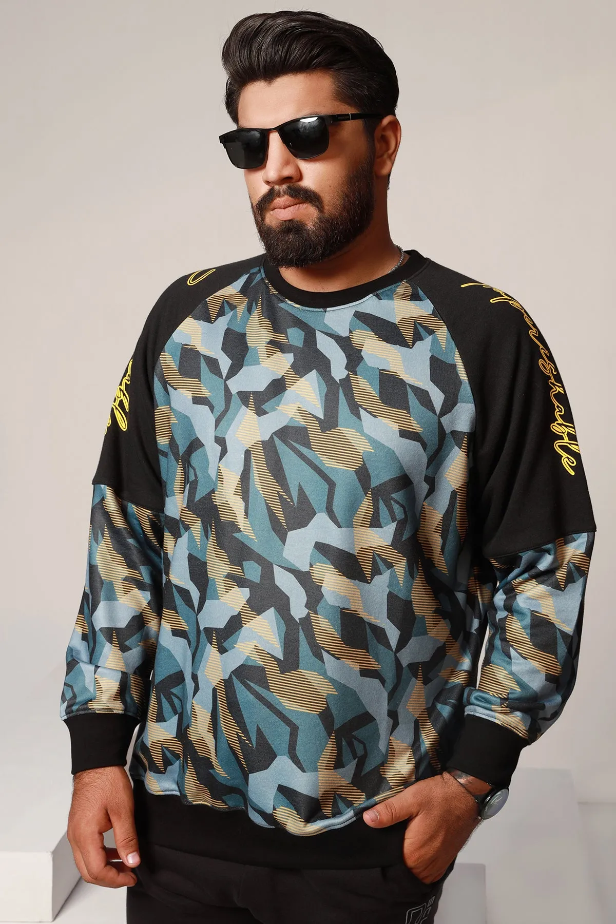 Imperishable Camo Sweatshirt (Plus Size) - W22 - MSW063P