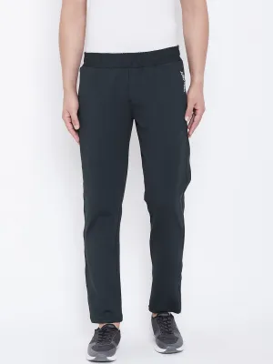 JUMP USA Men Black Solid Sports Track Pant