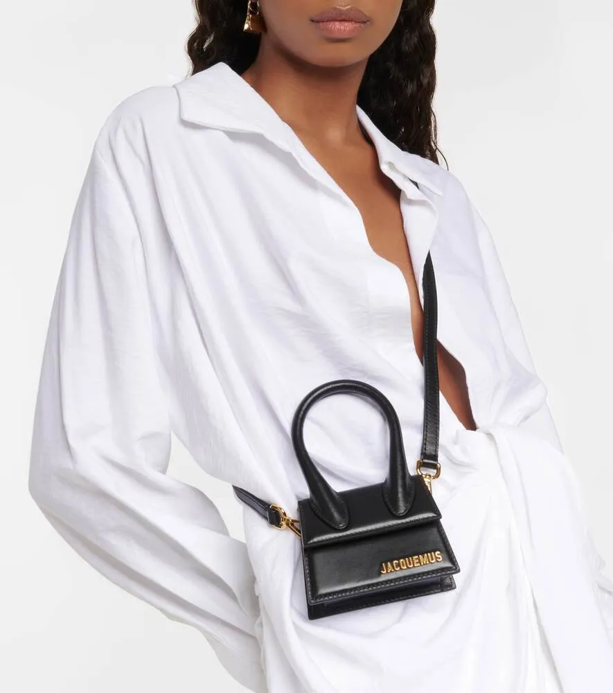 Le Chiquito Jacquemus tote bag, black