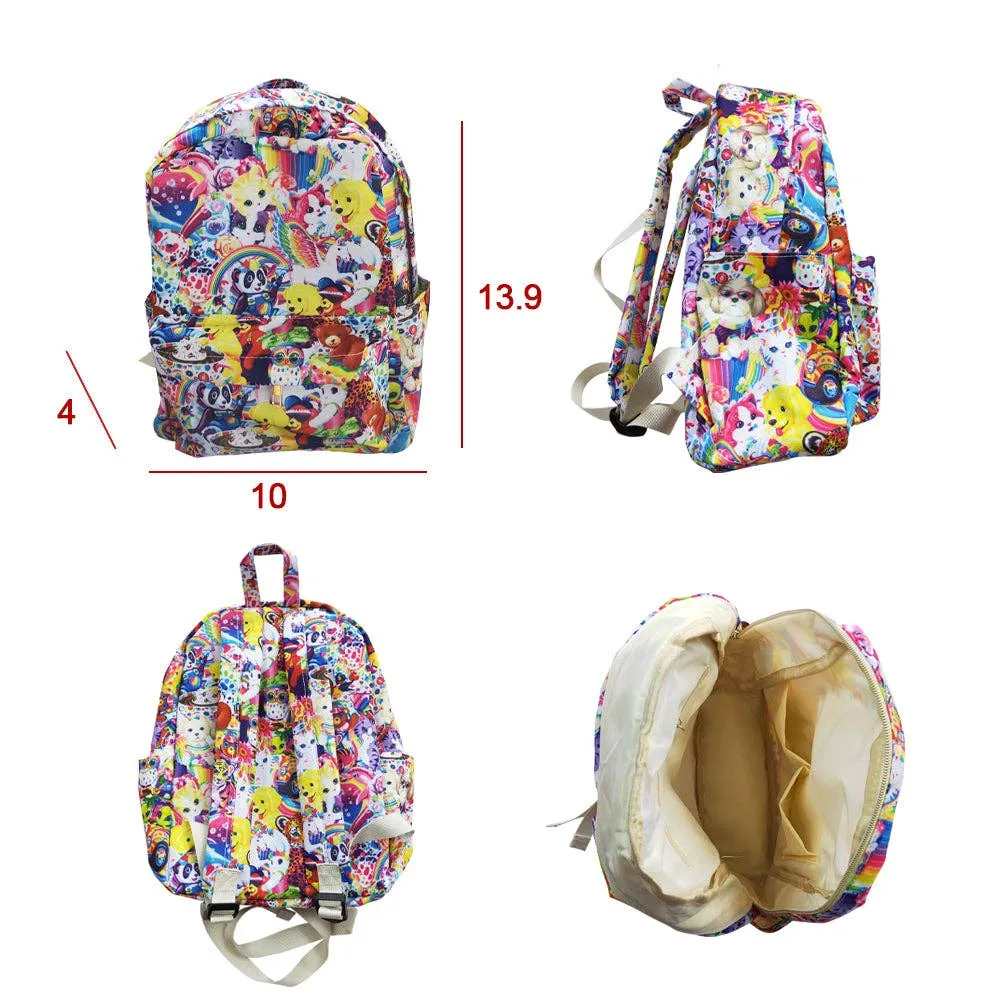 Lisa Frank Inspired Backpacks