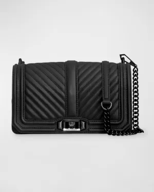 Love Chevron Quilted Crossbody Bag Rebecca Minkoff