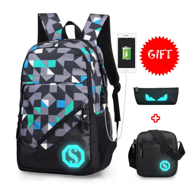 Luminous Students School Bags