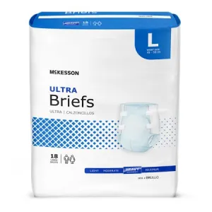 McKesson Ultra Heavy Absorbency Disposable Brief