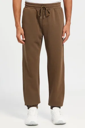 Men Brown Jogger Pants