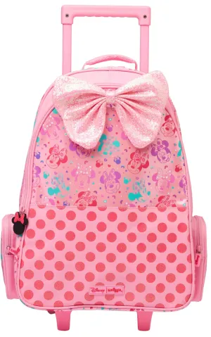 Minnie Mouse Trolley Backpack With Light Up Wheels