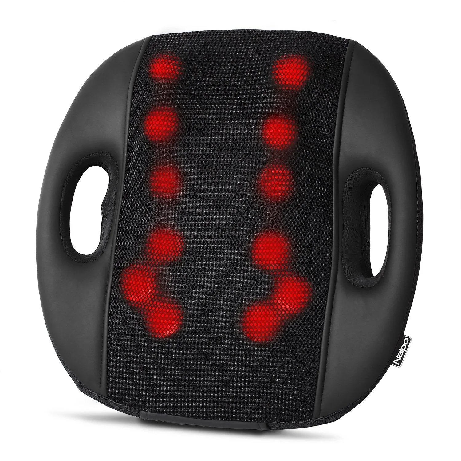 Naipo Back Massage Cushion with 3D Shiatsu Kneading and Heat