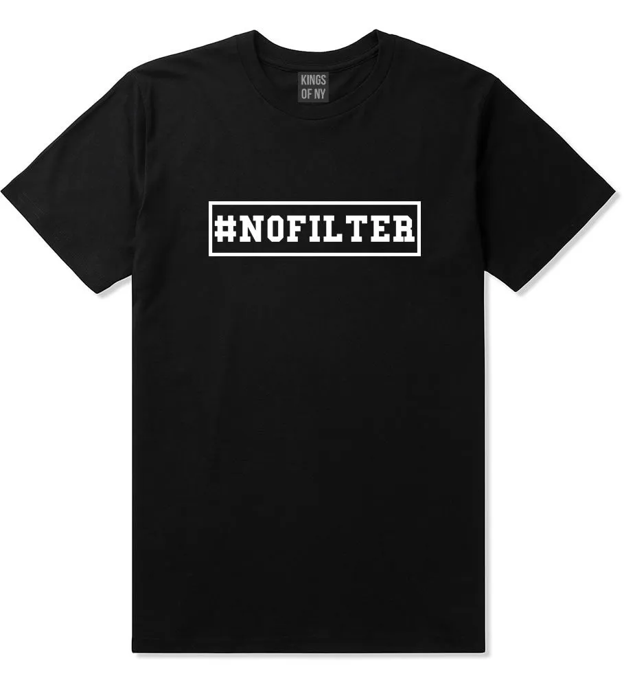 No Filter Selfie Boys Kids T-Shirt