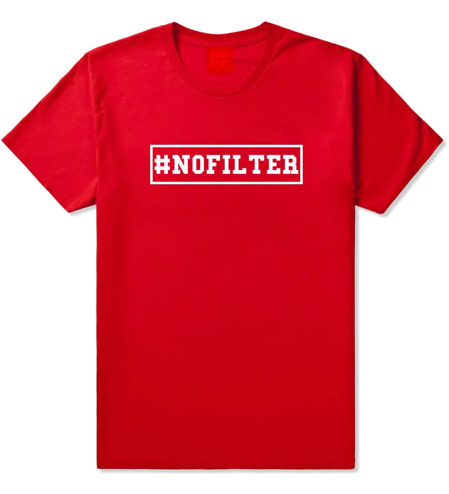 No Filter Selfie Boys Kids T-Shirt