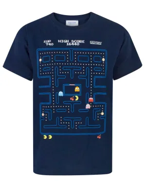 Pacman Classic Action Scene Boy's T-Shirt