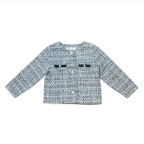 Pearl Button Tweed Jacket