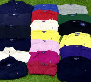 Polo sweaters