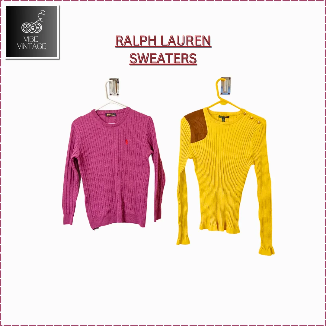 RALPH LAUREN MEN & WOMEN SWEATERS - 45 PCS (BUNDLE 3)