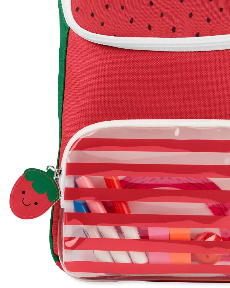 SKIP Hop Spark Style Big Kid Backpack - Strawberry