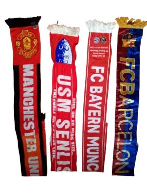 Sports Scarves 53 Pieces