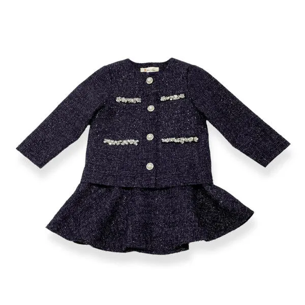 The Aria Jacket - Navy Blue