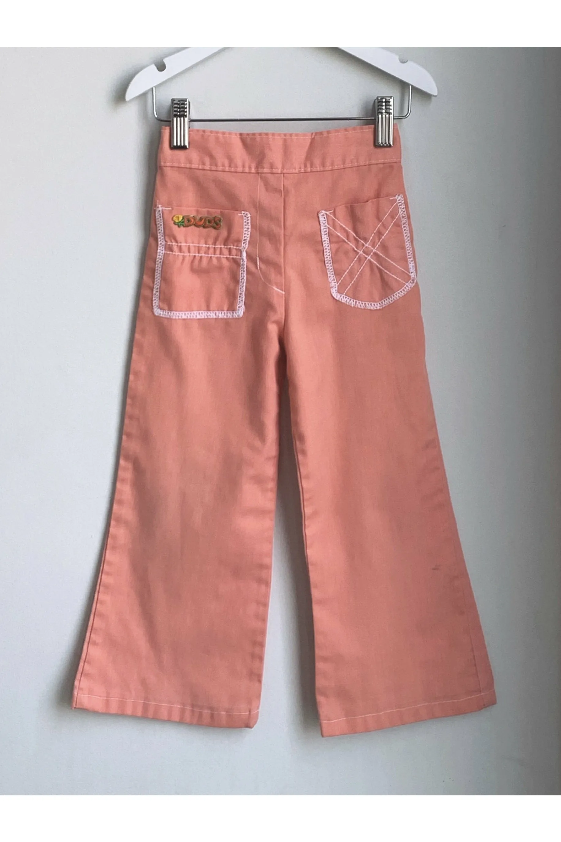 Vintage 70’s Peach 2-piece Set - Size 4T