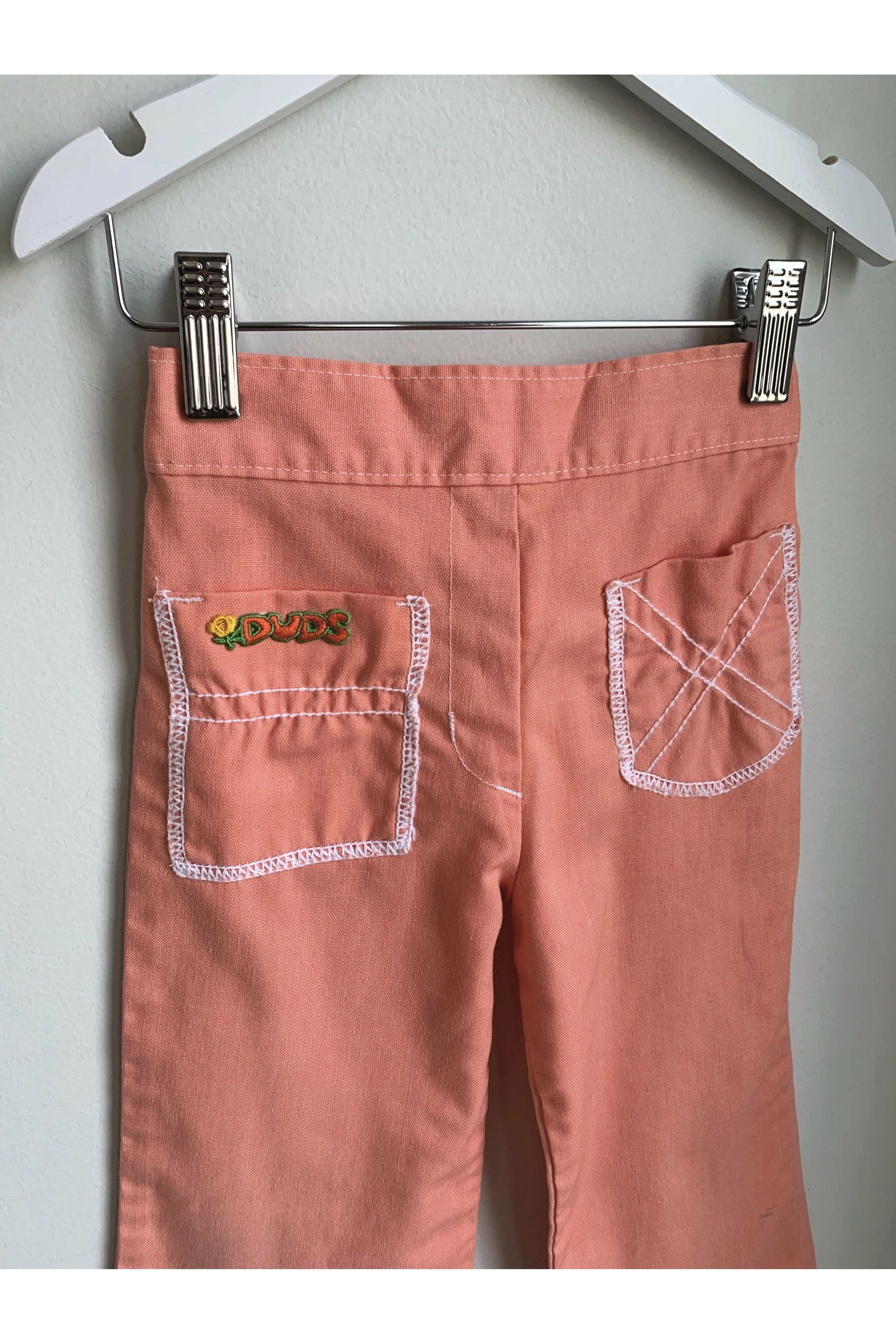 Vintage 70’s Peach 2-piece Set - Size 4T