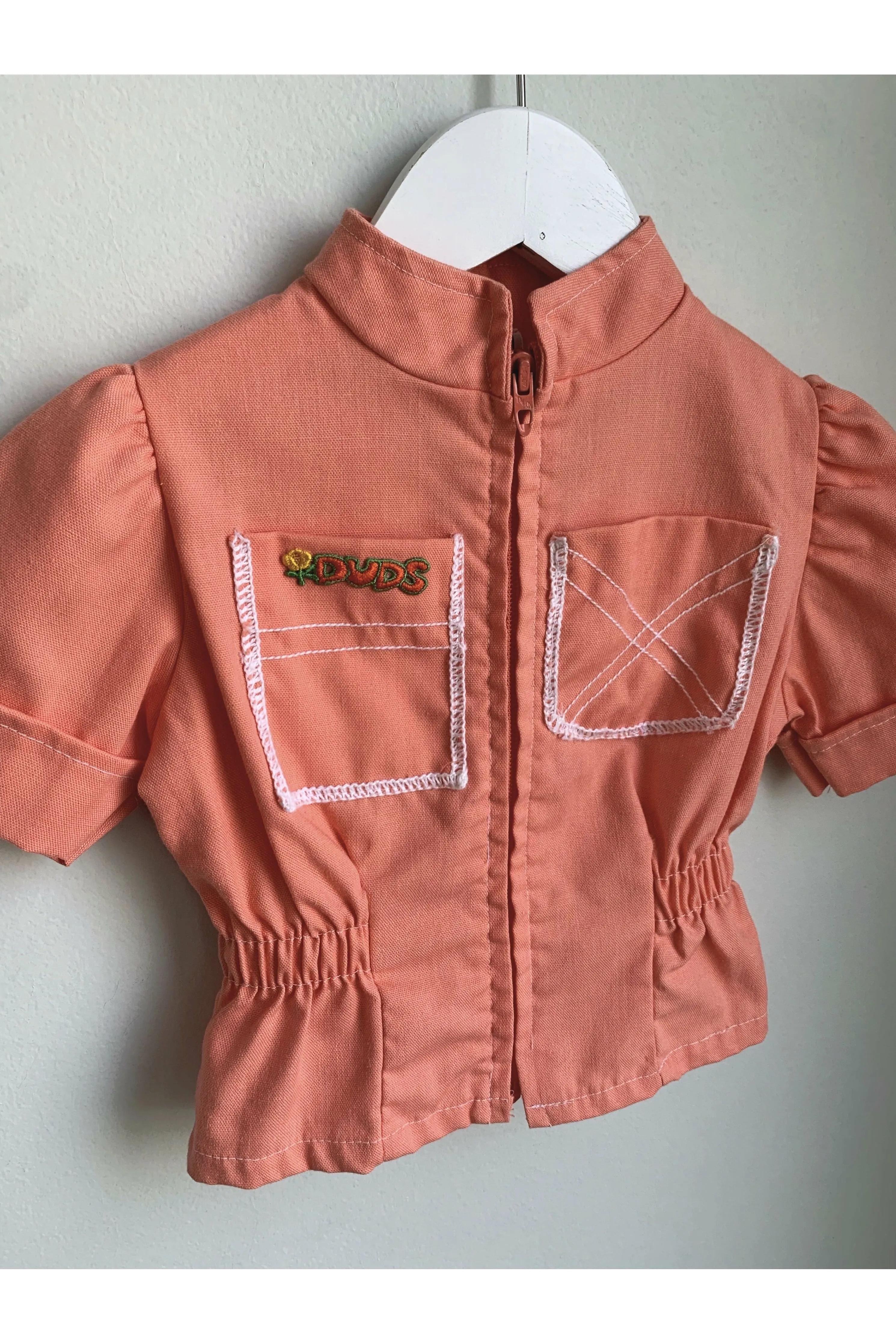 Vintage 70’s Peach 2-piece Set - Size 4T