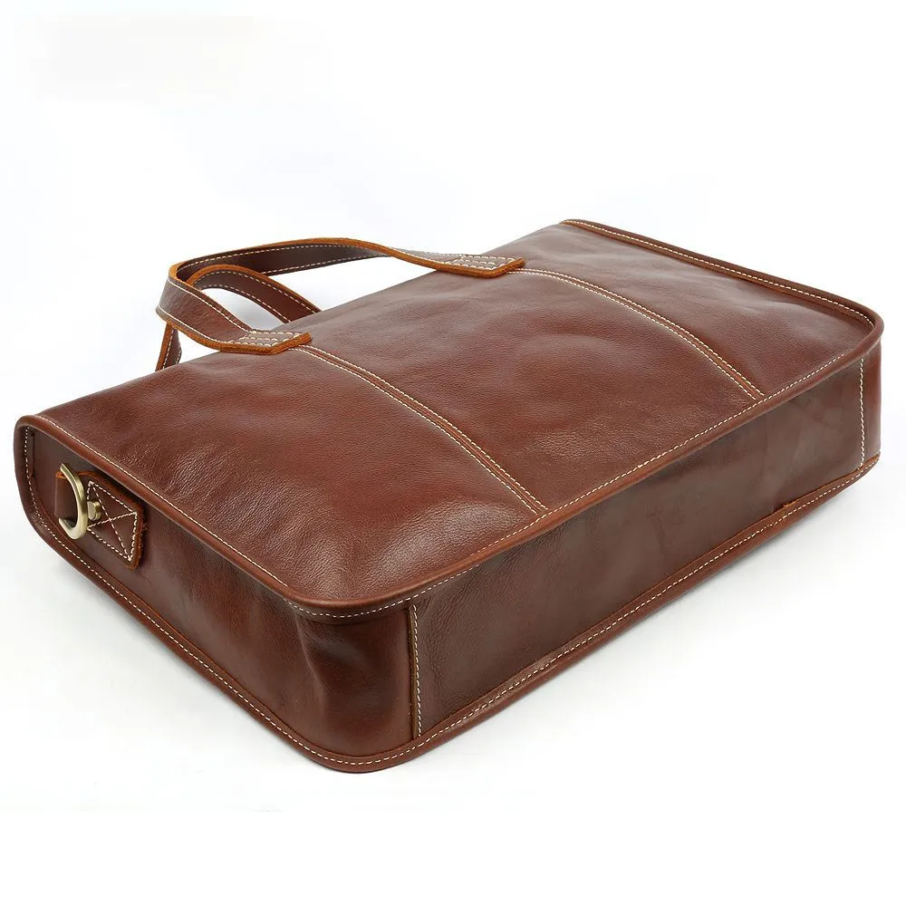 Vintage Leather Business Briefcase B-8309